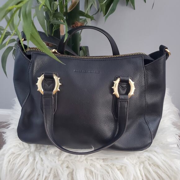 Aimee Kestenberg Black Soft Leather Shoulder Bag - Picture 12 of 14